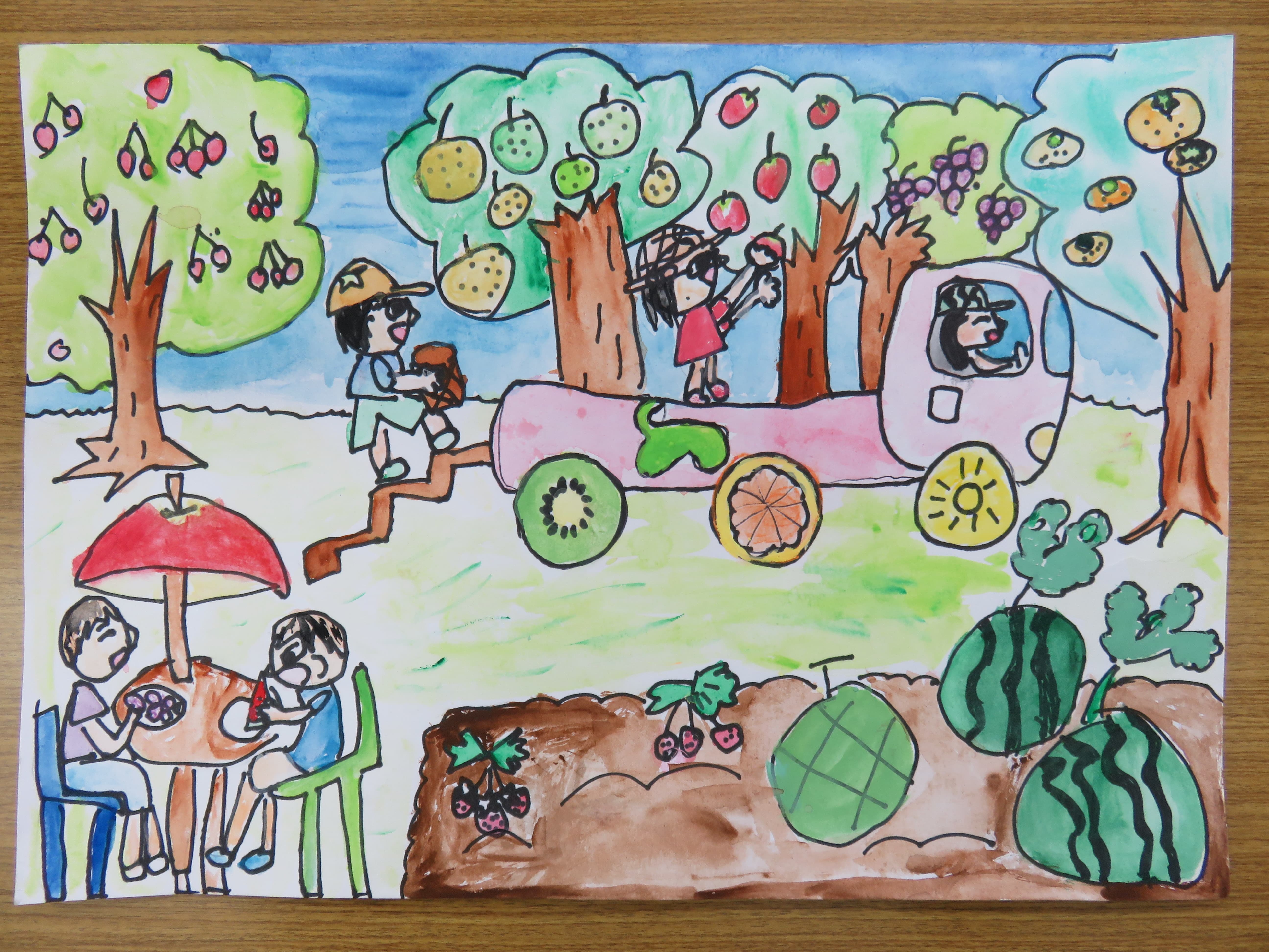 児童絵画コンテスト 一般社団法人鳥取県トラック協会 児童絵画コンテスト 一般社団法人鳥取県トラック協会